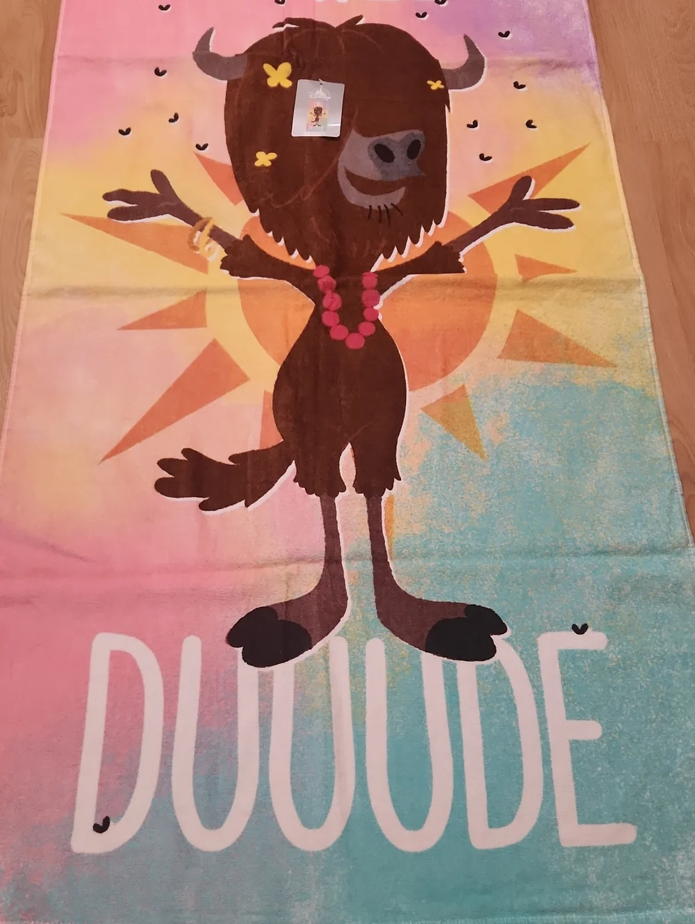 Zootopia Disney Beach Pool Towel NWT Yax Chill Rare